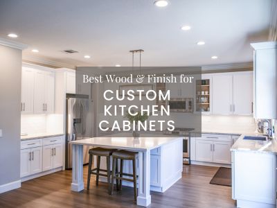 wood & finish for your custom kitchen cabinet in toronto